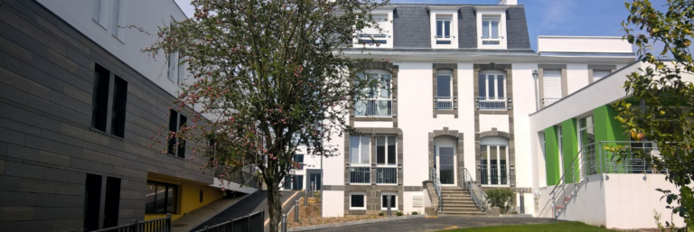 vue exterieur du batiment tremplin