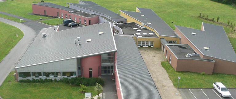 vue aerienne du foyer de vie de lesneven