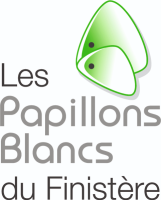 logo les papillons blancs du finistere
